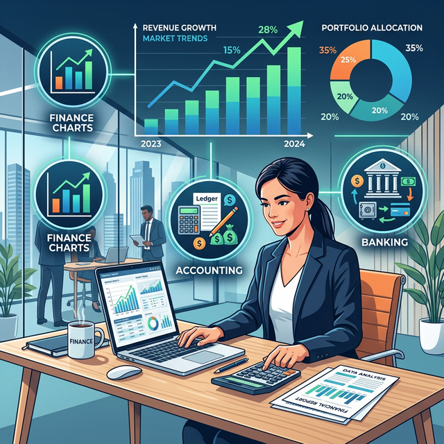 career options after commerce stream finance business accounting